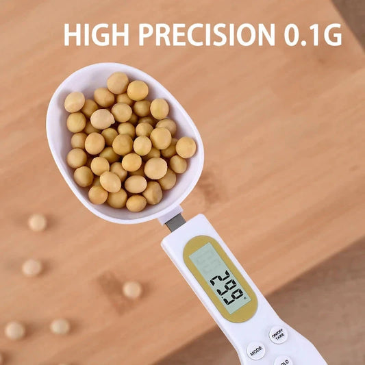 Digital Measuring Spoon Scale – LCD Kitchen Food Scale (0.1g–500g)